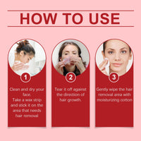 Rose Gentle Facial Hair Removal Wax Gently Moisturizes Refreshing, Clean And Smooth Facial Lip Hair Removal