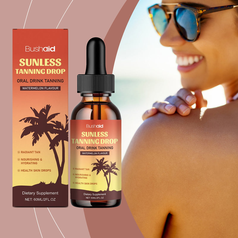 BushAid Natural Tanning Anti-sunburn Drops (for entry) for body treatment