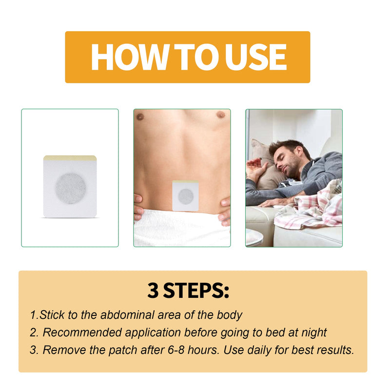 Body Care Stickers, Relieve Body Discomfort Indigestion Body Health Care Belly Button Patch
