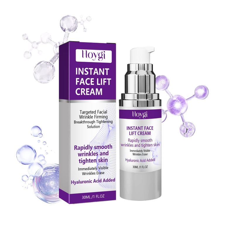 Instant Face Lift Cream, Reduce Fine Lines On The Face With Gentle Moisturizing Cream For Wrinkled Skin