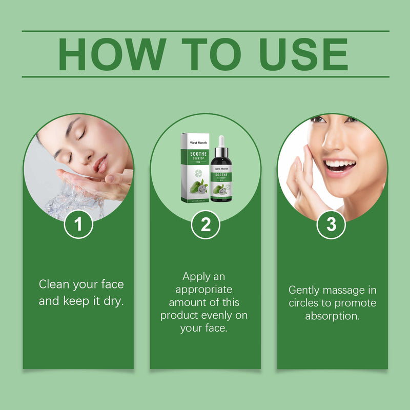 West&Month Skin Care Essential Oil Soothes And Improves Skin, Alleviates Dryness, Moisturizes And Moisturizes