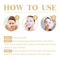 Collagen Wrinkles Mask, Moisturizing, Moisturizing And Firming Facial Skin, Cleaning, Anti-Wrinkle, Anti-Aging Eyes
