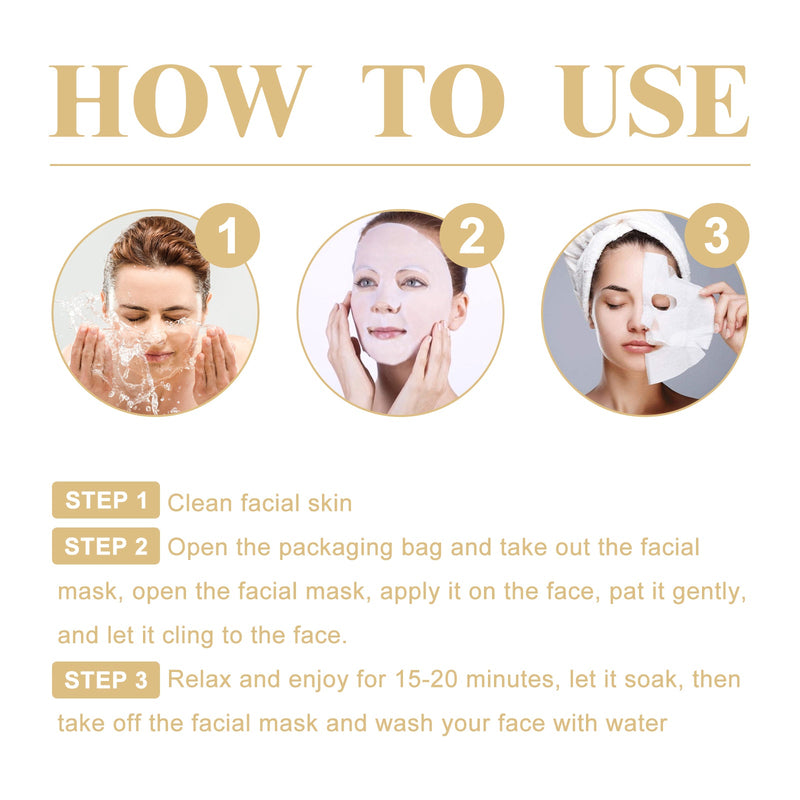 Collagen Wrinkles Mask, Moisturizing, Moisturizing And Firming Facial Skin, Cleaning, Anti-Wrinkle, Anti-Aging Eyes