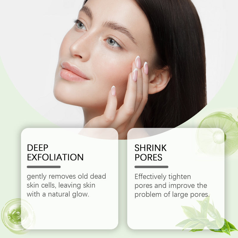 Hoygi Facial Exfoliating Gel Gently Cleanses Pores, Tenderizes Skin And Exfoliates Blackheads And Acne Purifying Facial Gel