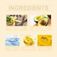 Vanilla Body Scrub Gently Exfoliates And Nourishes Rough Skin