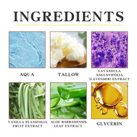 Tallow Moisturizer, Moisturize Skin To Improve Dry, Hydrating, Hydrating, Creamy Fragrance Moisturizer
