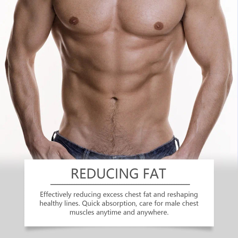Men's Breast Care Spray, Chest Nourishing Skin Lines And Contours Moisturizing Care Spray