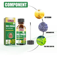 EELHOE Nail Repair Solution Tea Tree Oil Essence Gentle Nourishing Manicure Cleansing Soft Nail Care Solution