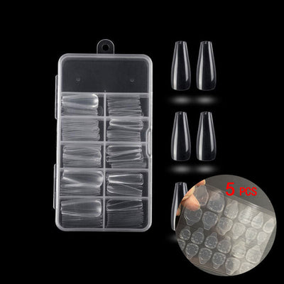 100pcs clear with box +5 Pcs