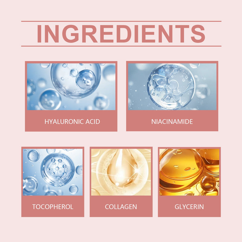 Collagen Firming Mask Improves Skin Elasticity And Moisturizes Fine Lines And Wrinkles