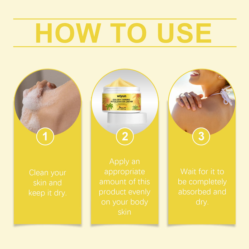 Anti-Tanning Cream For Summer Outdoor Sunbathing To Even Out Skin Tone And Create A Wheat Tan Anti-Tanning Cream