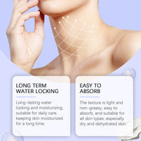 OUHOE Neck Cream - Hydrating, Moisturizing, and Refreshing Skin Care Lotion for Neck and Body