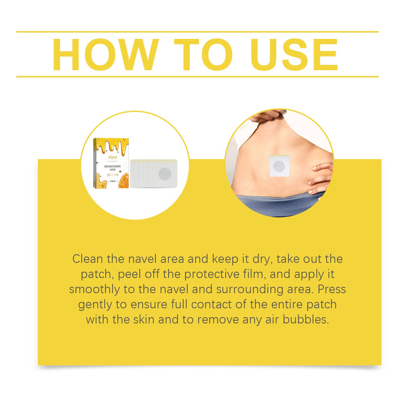 Wiyun Body Care Patch, Gently Shape And Show The Body Lazy Arm Waist Tight Skin Care Patch