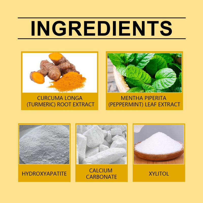 Turmeric Tooth Cleaning Powder Cleans Stains Yellow Care Mouth Clean Teeth Care Beauty Powder