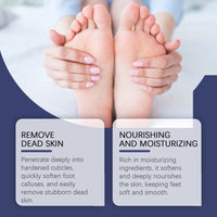 OceAura Foot Exfoliating Gel Gentle Moisturizing Care Softens Foot Skin Dead Skin Foot Gel