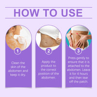 Body Care Patch Lightly Nourishes Skin To Show Natural Line Body Care Patch