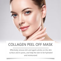 Ouhoe Collagen Peel & Tear Mask Gentle Pore-Cleansing Facial Oil Control Hydrating Mask
