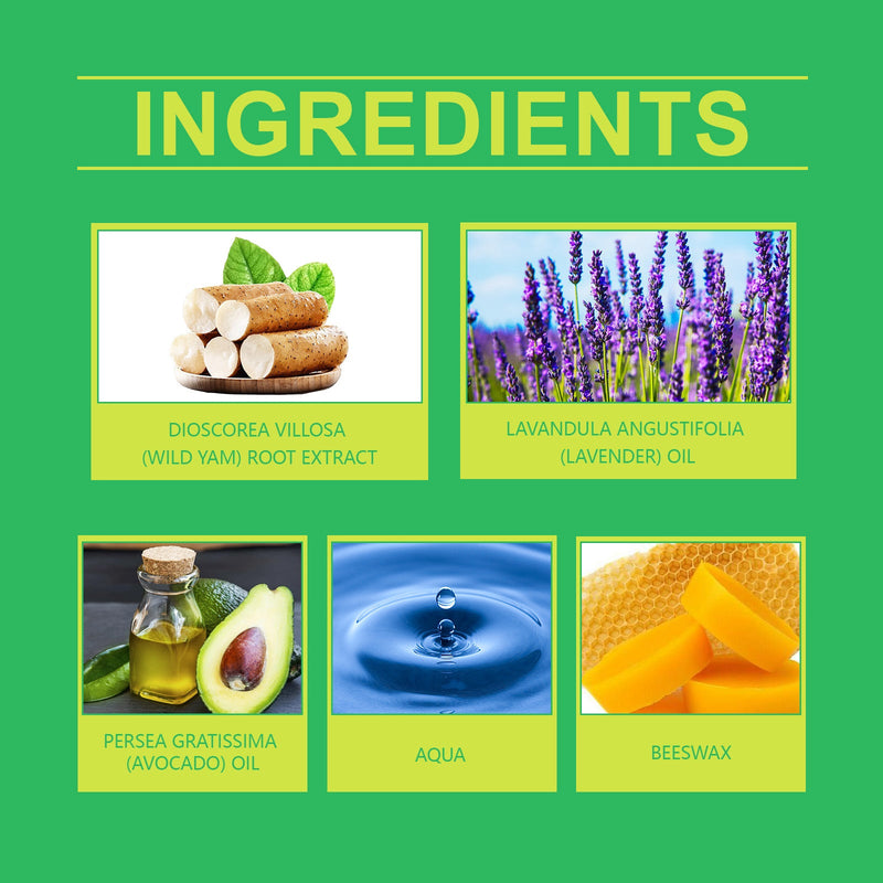 Wild Yam Moisturizer Body Skin Moisturizing Massage Treatment Hydrating Moisturizing Daily Skin Cream