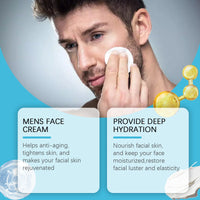 Men's Retinol Cream, Men's Moisturizing And Nourishing Facial Skin Moisturizing And Rejuvenating Skin Care Cream