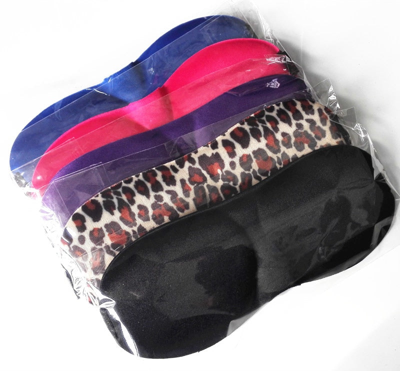 3D Sleep Mask Natural Sleeping Eye Mask Eyeshade Cover Shade Eye Patch Women Men Soft Portable Blindfold Travel Eyepatch