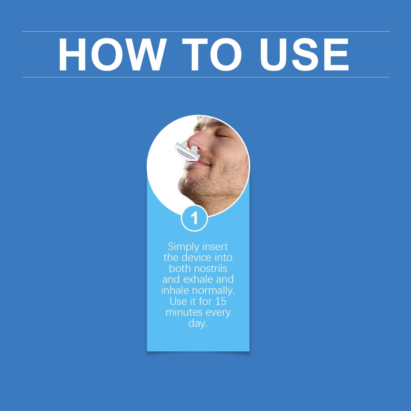 Nasal Care Device, Relieve Nasal Congestion And Itchy Nose Discomfort Nasal Cleansing Care Nasal Relief Device