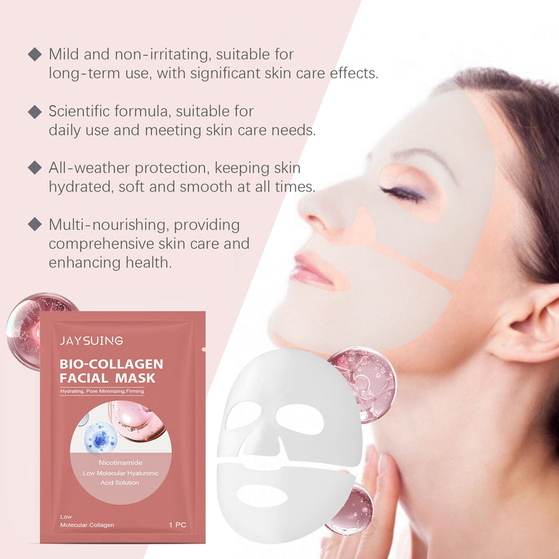 Collagen Firming Mask Improves Skin Elasticity And Moisturizes Fine Lines And Wrinkles