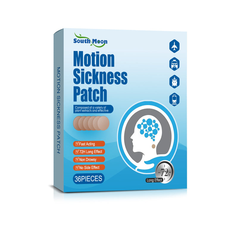 South Moon carsickness stickers Carsickness, airsickness, seasickness, earbuds, temples, travel carsickness stickers