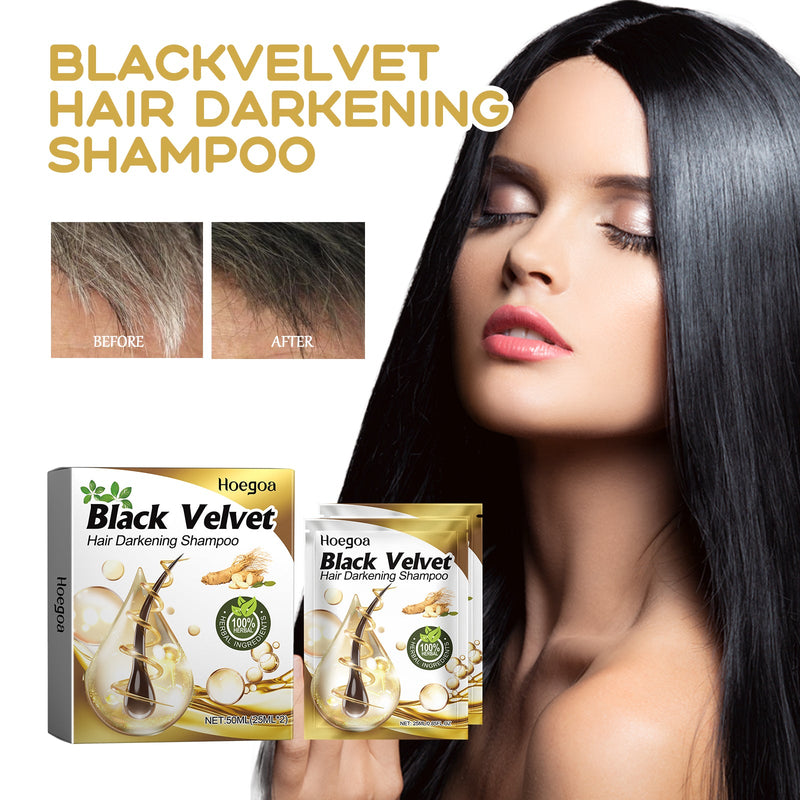Black Hair shampoo Black Hair Care Smooth hair massage scalp moisturizing hair deep clean