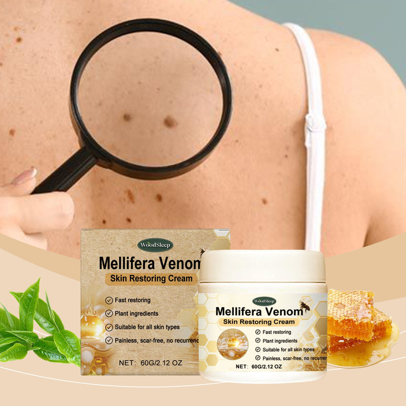 WoodSleep Bee Venom Skin Repair Cream, A Gentle Formula For Skin Cleansing And Smoothing Skin Care Cream