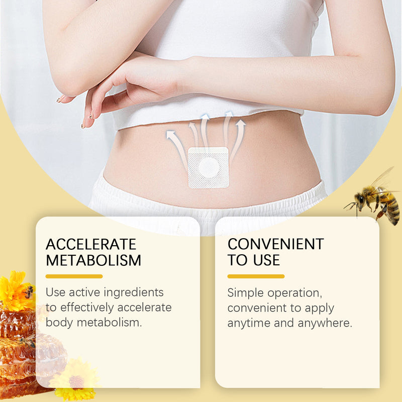 Bee Venom Slimming Patch Firming Belly Thighs Belly Belly Bairymeat Slimming Belly Button Patch