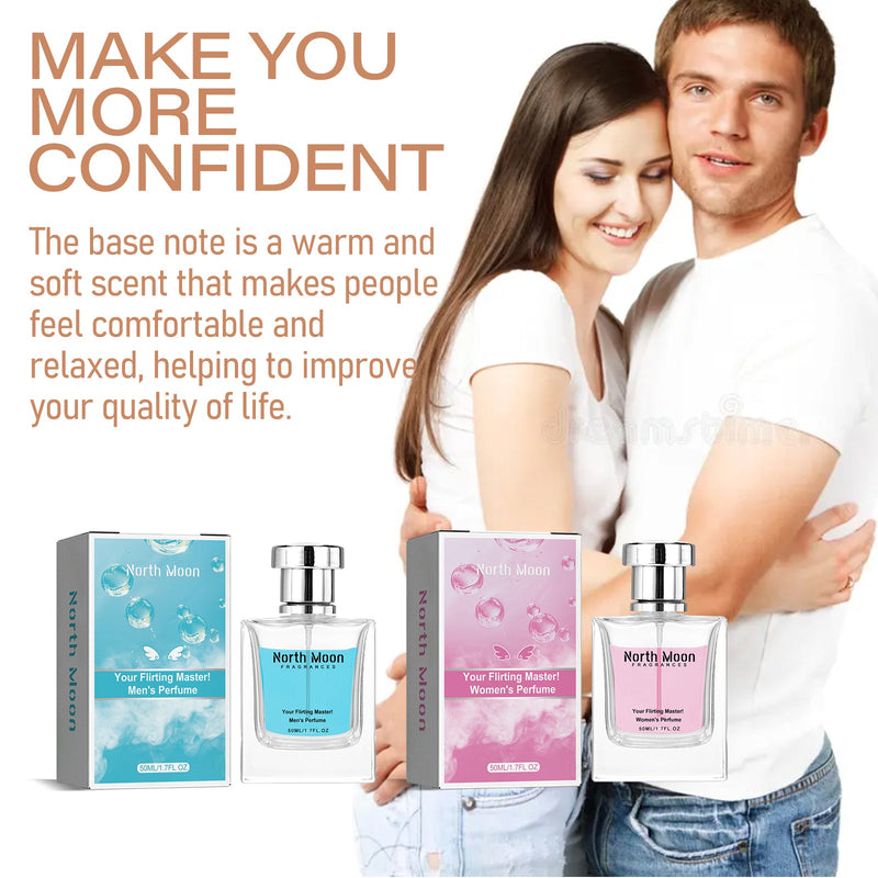 North Moon Perfume Lasting Fragrance Fresh And Gentle Portable Dating Niche Atmosphere Body Perfume