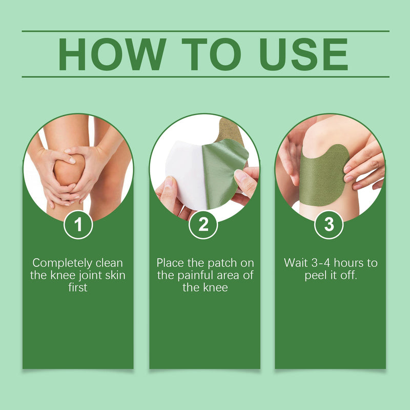 Joint Care Wormwood Patch, Relieve Knee Joint Muscle Pain And Discomfort Massage Care Patch