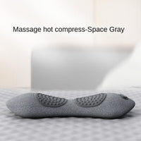 Memory foam heated massage waist pillow waist cushion