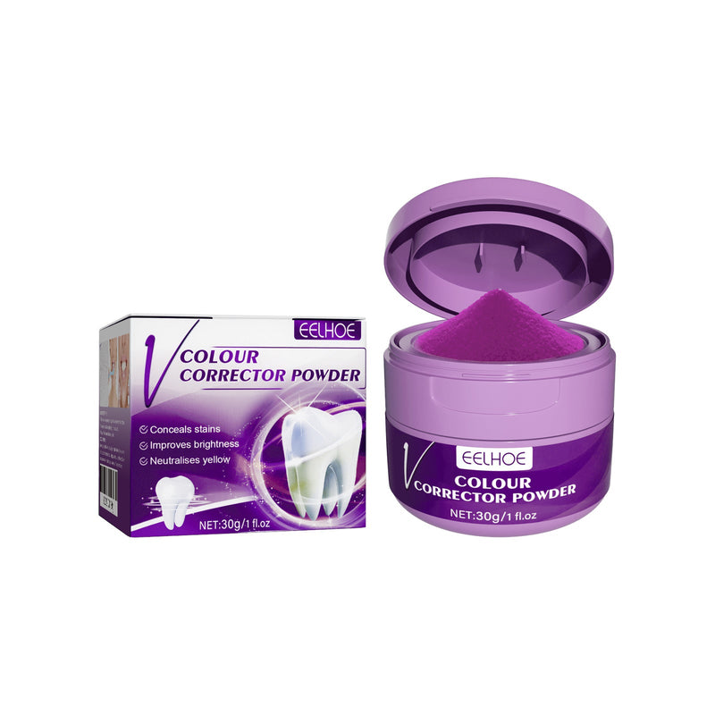 EELHOE v34 Whitening Powder, Cleaning Stains Freshening Breath And Brightening White Teeth Cleaning Powder