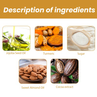Turmeric Sugar Body Scrub, Fade Acne Mark Moisturizing Refreshing Smooth Tender Skin Cleansing Body Exfoliating Scrub