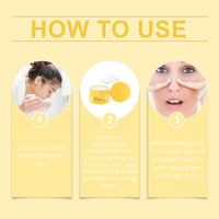 Blackhead Cleansing Nose Patch Gently Cleanses T Zone Pores, Acne Moisturizes Skin And Tears Nose Mask