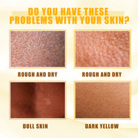 Yellow Exfoliating Oil, Brightening Skin, Moisturizing Whitening Beautify Skin And Body Exfoliating Oil