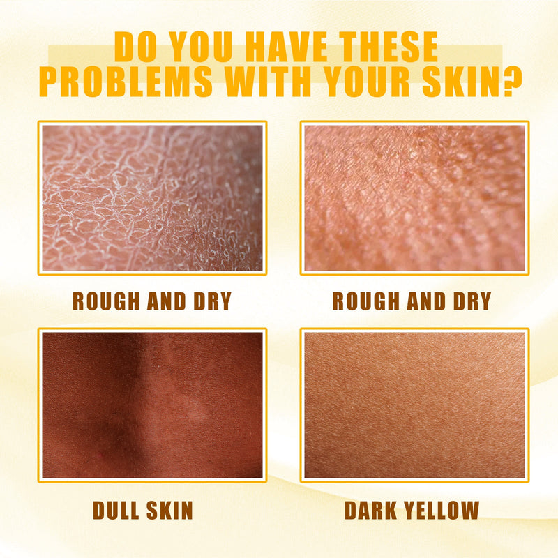 Yellow Exfoliating Oil, Brightening Skin, Moisturizing Whitening Beautify Skin And Body Exfoliating Oil