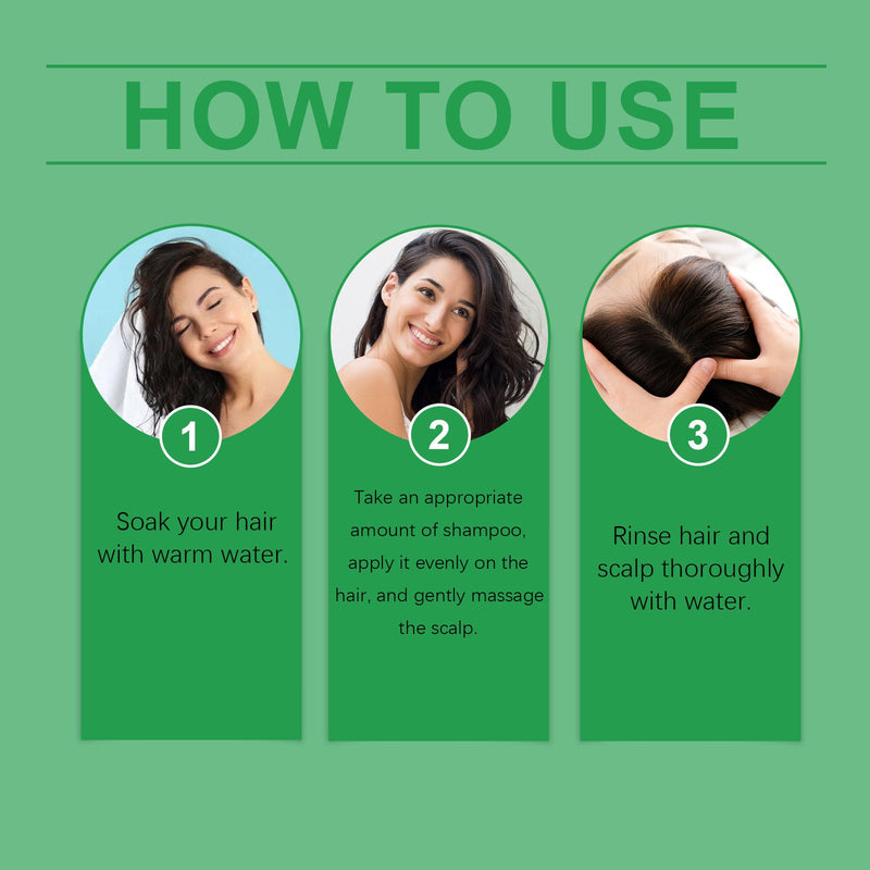 Hoegoa Batana Hair Care Shampoo Cleans Scalp Gently Nourishes And Softens Hair With Rosemary Shampoo