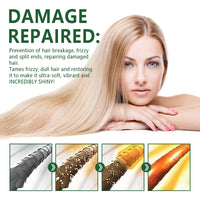 West&Month Keratin Hair Mask, Moisturize Repair Split Ends Dry And Frizzy Smooth Hair Care Mask