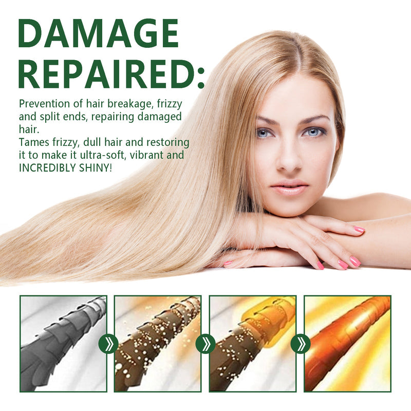 West&Month Keratin Hair Mask, Moisturize Repair Split Ends Dry And Frizzy Smooth Hair Care Mask