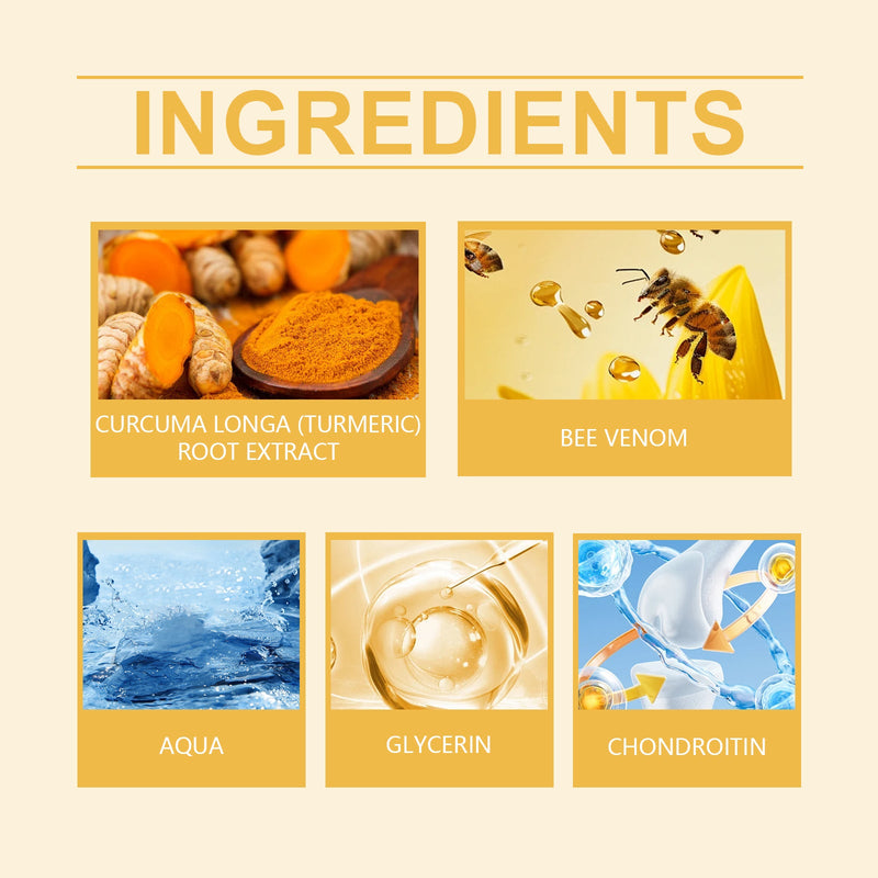 Wiyun Bee Venom Specialized Care Gel, Apply An External Bone Care Cream To Soothe Sore Joints And Muscles