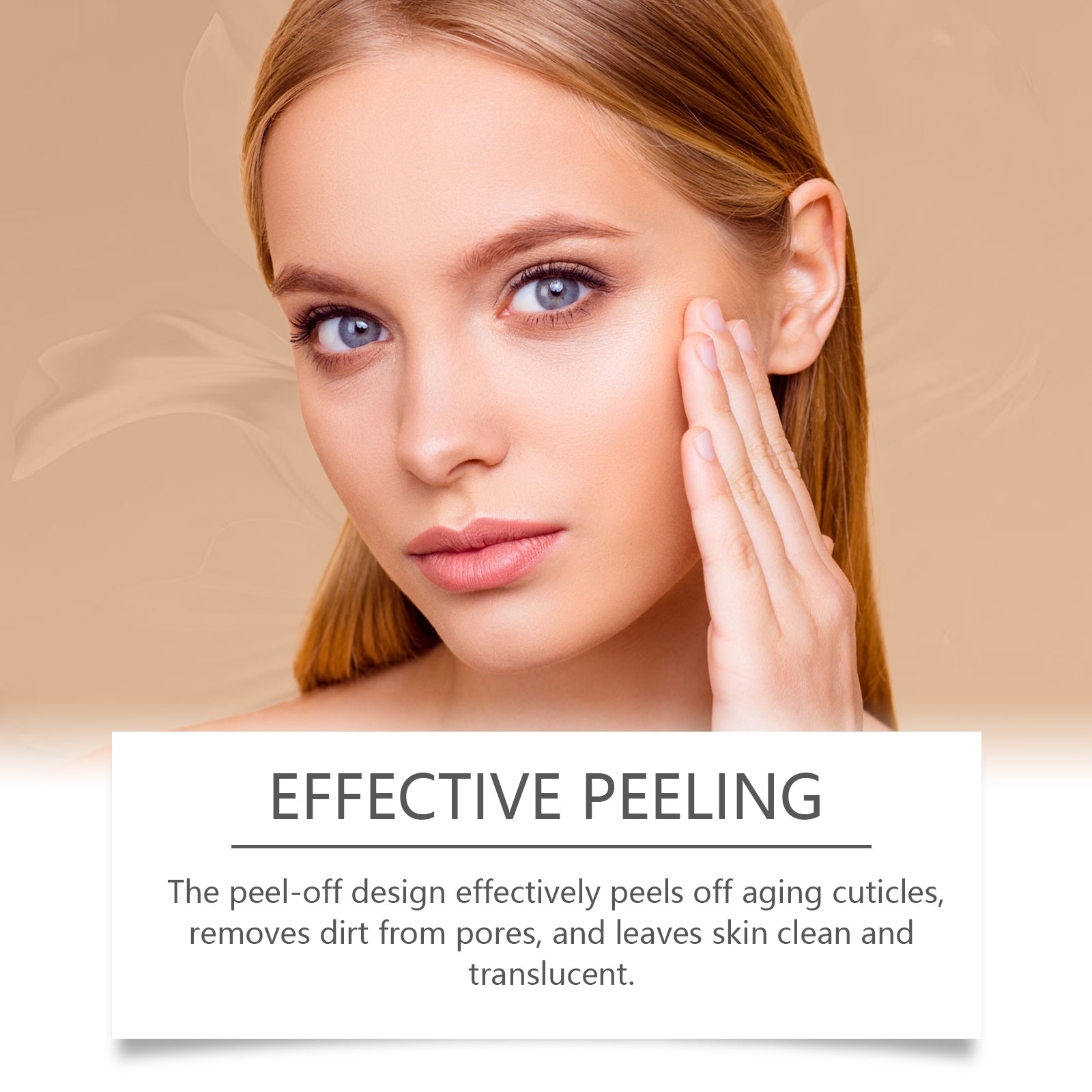 Ouhoe Collagen Peel Mask Hydrates, Moisturizes, Anti-Wrinkle And Reduces Fine Lines On Face