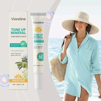 Viareline Brightening Protective Essence Moisturizes, Refreshes And Gently Moisturizes, Nourishes And Brightens Skin