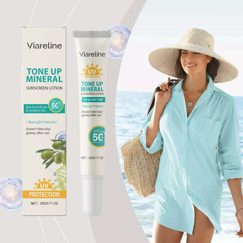 Viareline Brightening Protective Essence Moisturizes, Refreshes And Gently Moisturizes, Nourishes And Brightens Skin