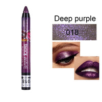 KISS SUSY 36 color eye shadow pencil stick lip pencil 2 in 1 is not easy to smudge