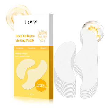 Hoygi Water Soluble Patch, Gently Moisturizing Skin Around Eyes Fade Fine Lines Elastic Moist Soft Firming Face Care Patch