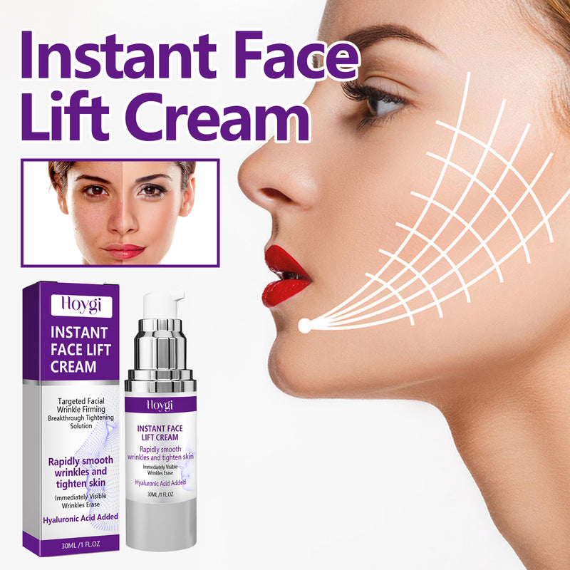 Hoygi Instant Face Lift Cream - Reduces Fine Lines with Gentle Moisturizing Formula
