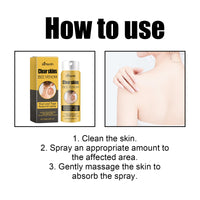 Wart And Tags Removal Spray, Cleanse And Fade Body Moles Smooth Skin Repair Spray