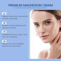 Sleep Magnesium Cream, Body Moisturizing And Refreshing Lavender Fragrance Care Sleep Body Lotion